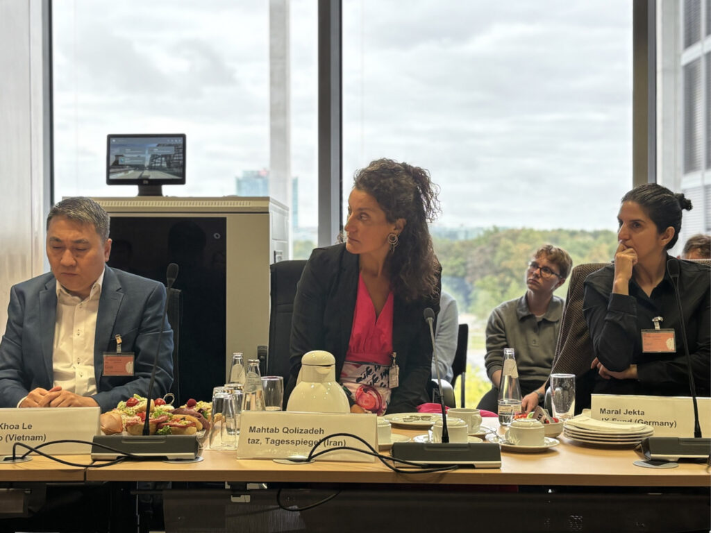 Parliamentary Breakfast on 10 September 2026: Exile Media for Democracy — Voices from Germany, Impact Around the World. | Photo: Mahtab Gholizadeh